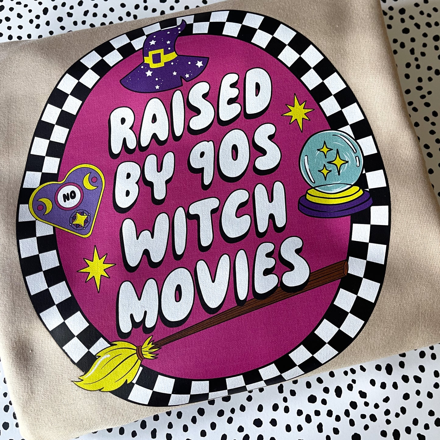 Raised By 90’s Witches Adult Sweater