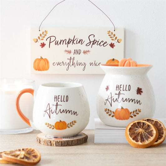 20cm Pumpkin Spice Hanging Sign