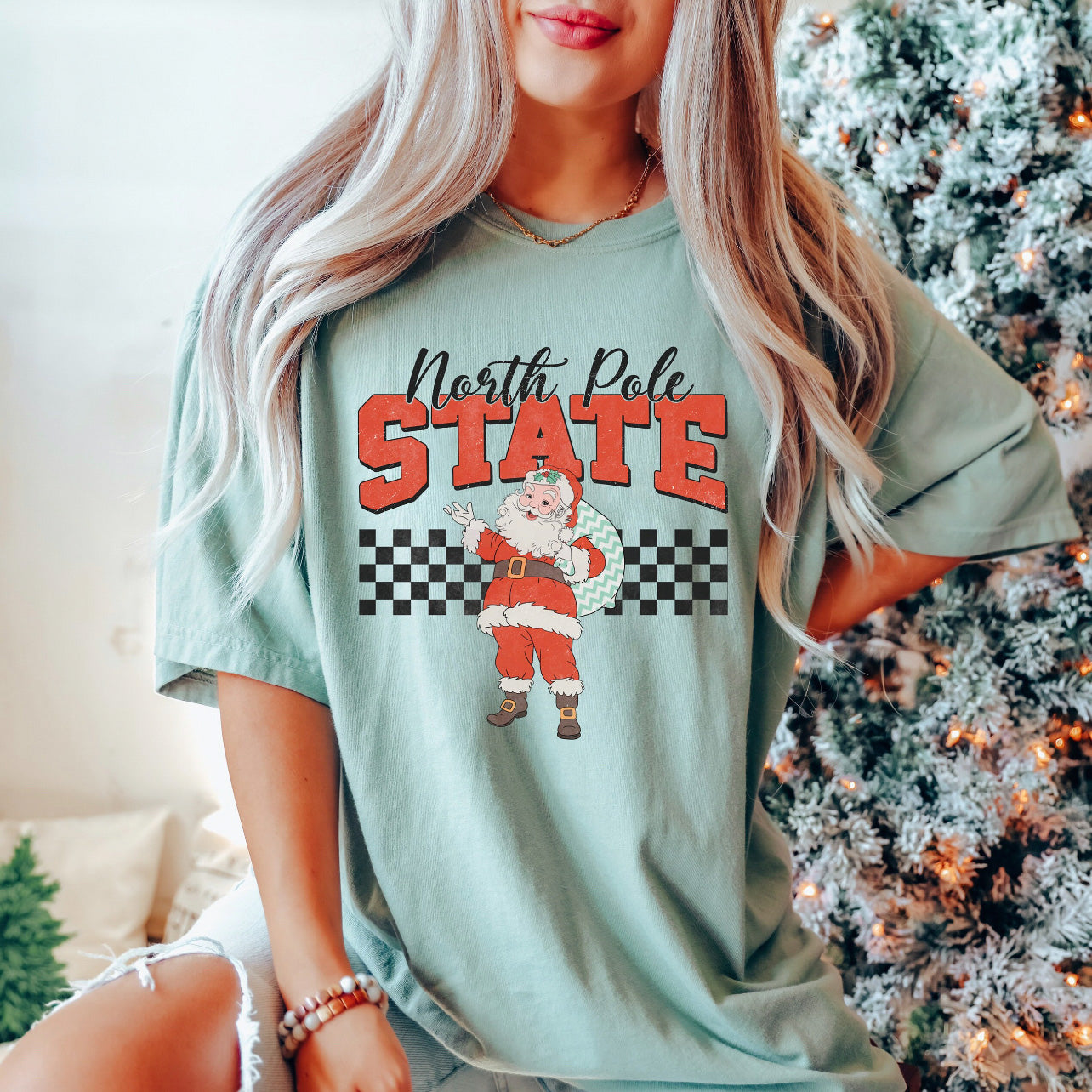 North Pole State Adult T-Shirt