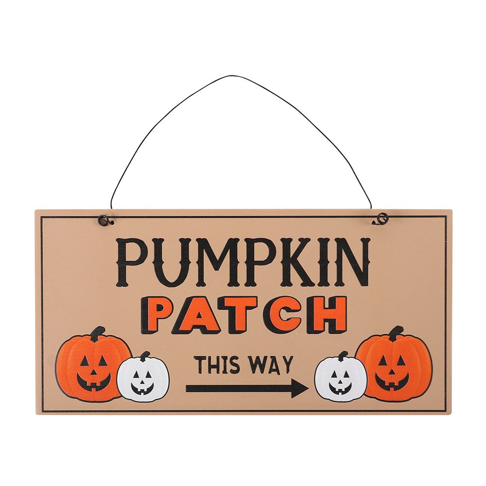 Pumpkin Patch Hanging Sign