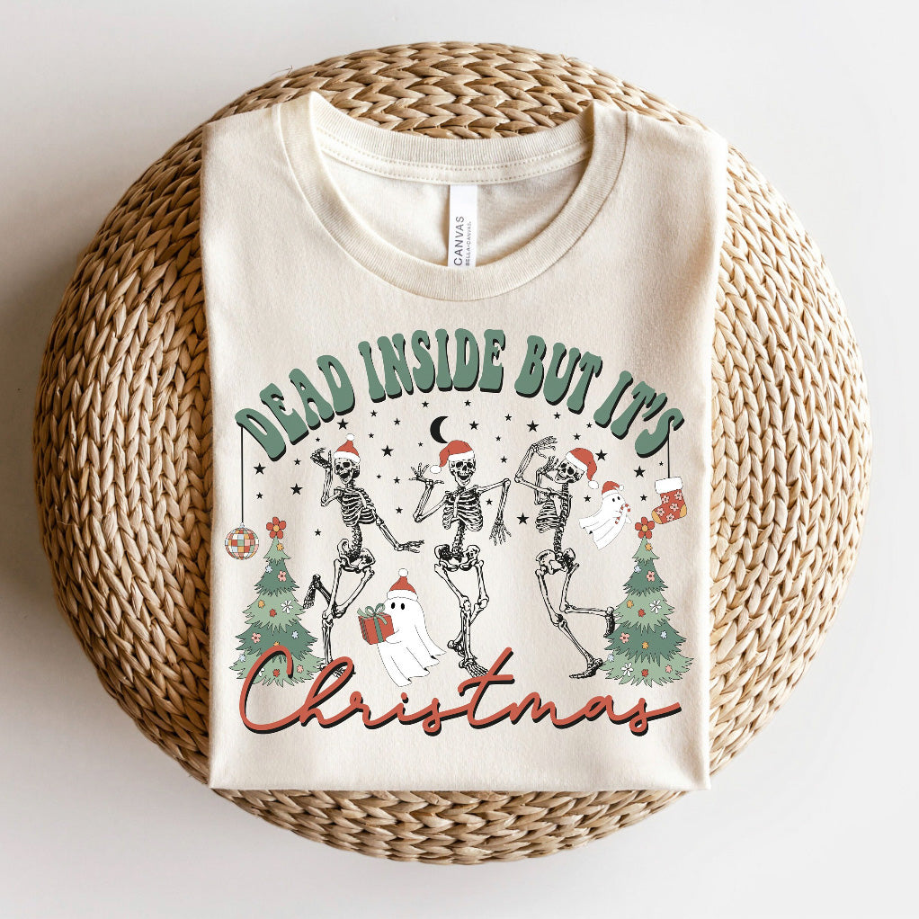 Dead Inside But It’s Christmas Adult T-Shirt