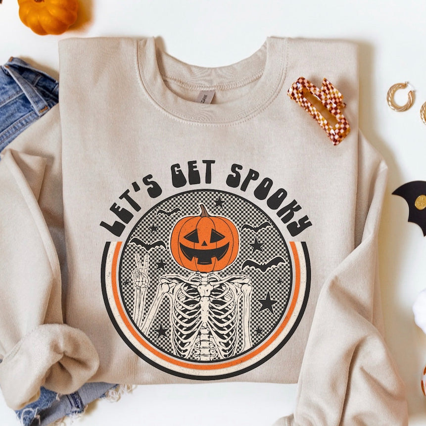 Let’s Get Spooky Adult Sweater