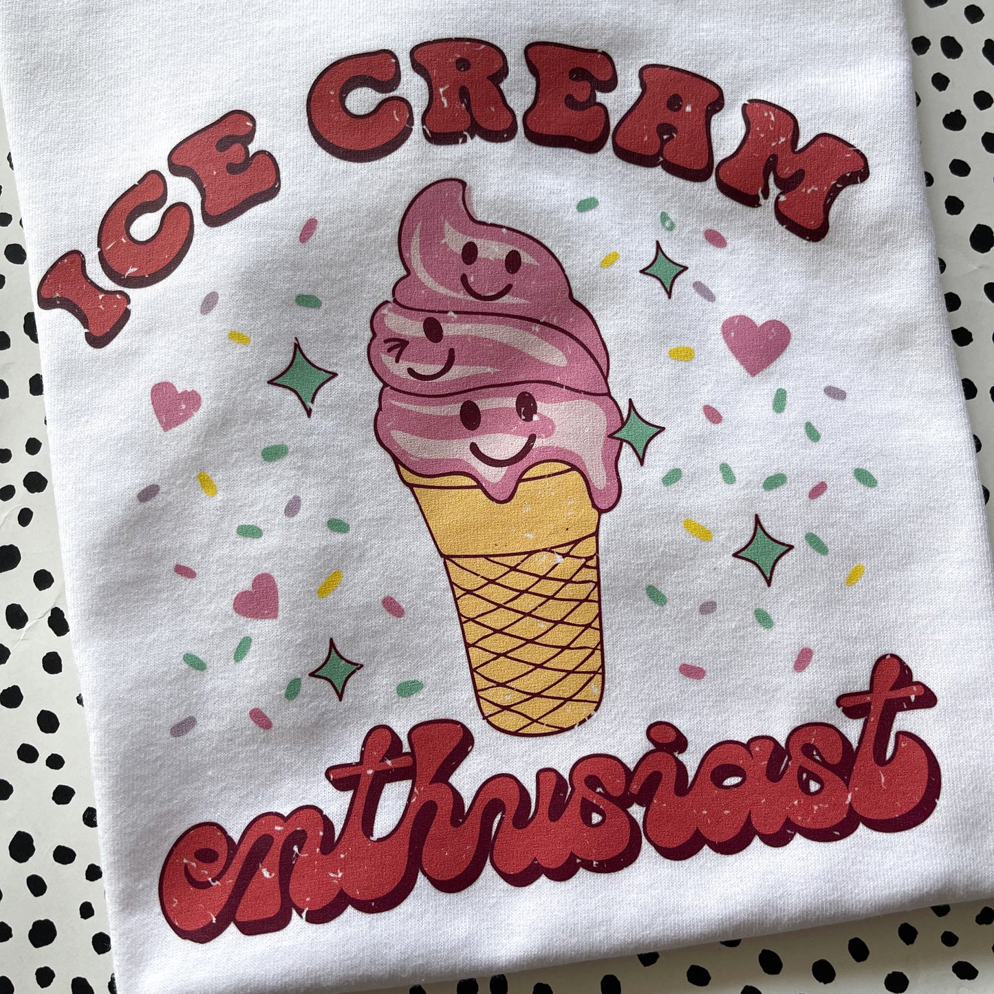 Ice Cream Enthusiast Kid’s Tee