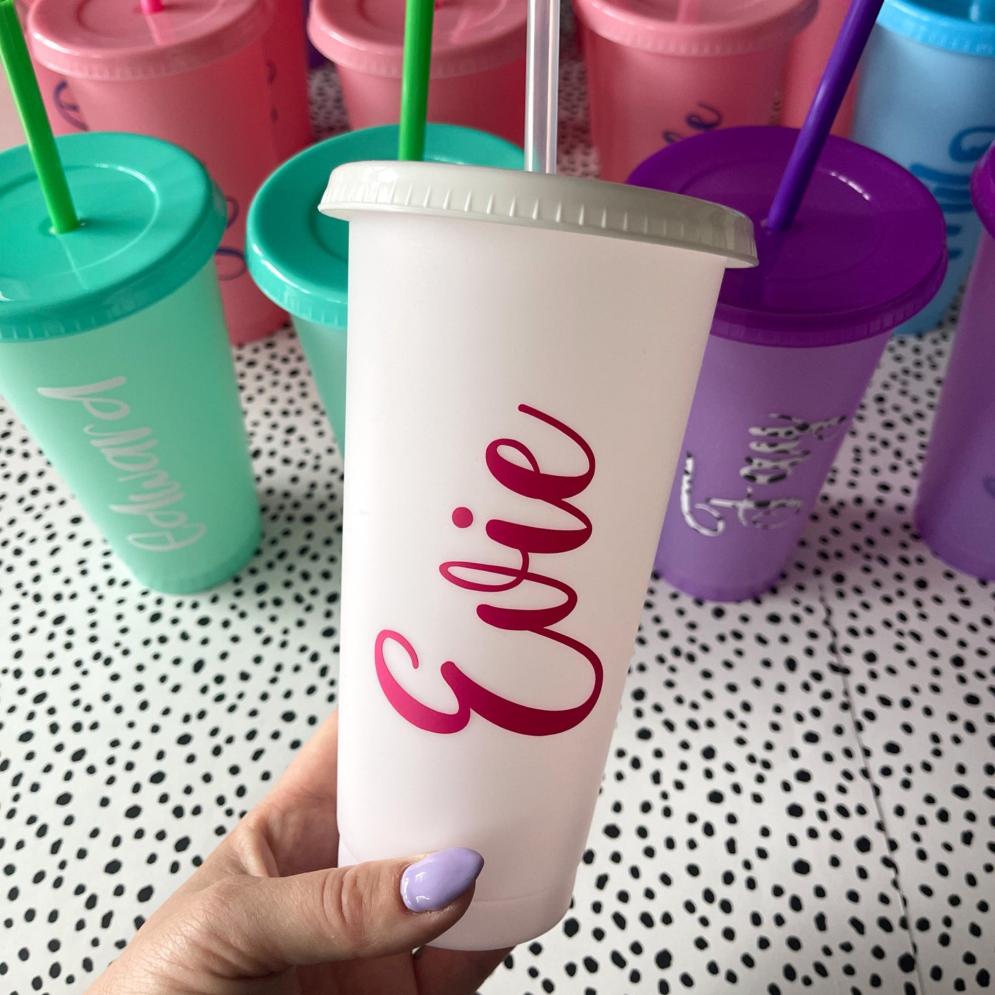 Personalised Colour-Changing Cups