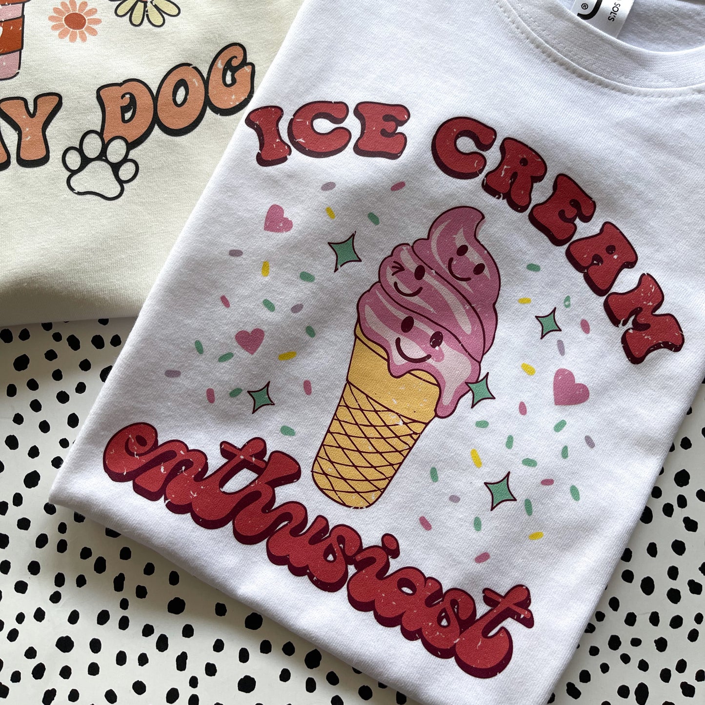 Ice Cream Enthusiast Adult T-Shirt