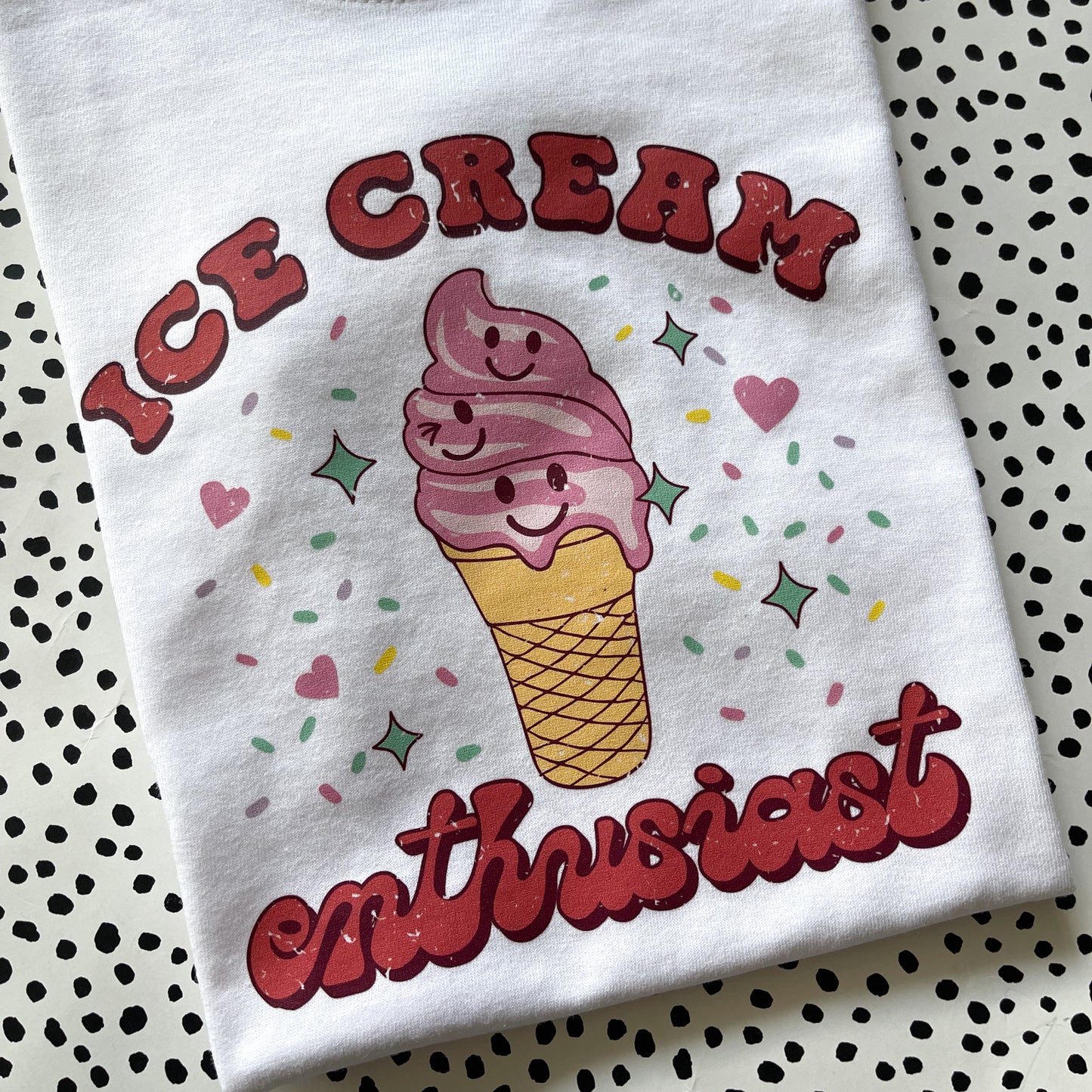 Ice-Cream Enthusiast Adult T-Shirt