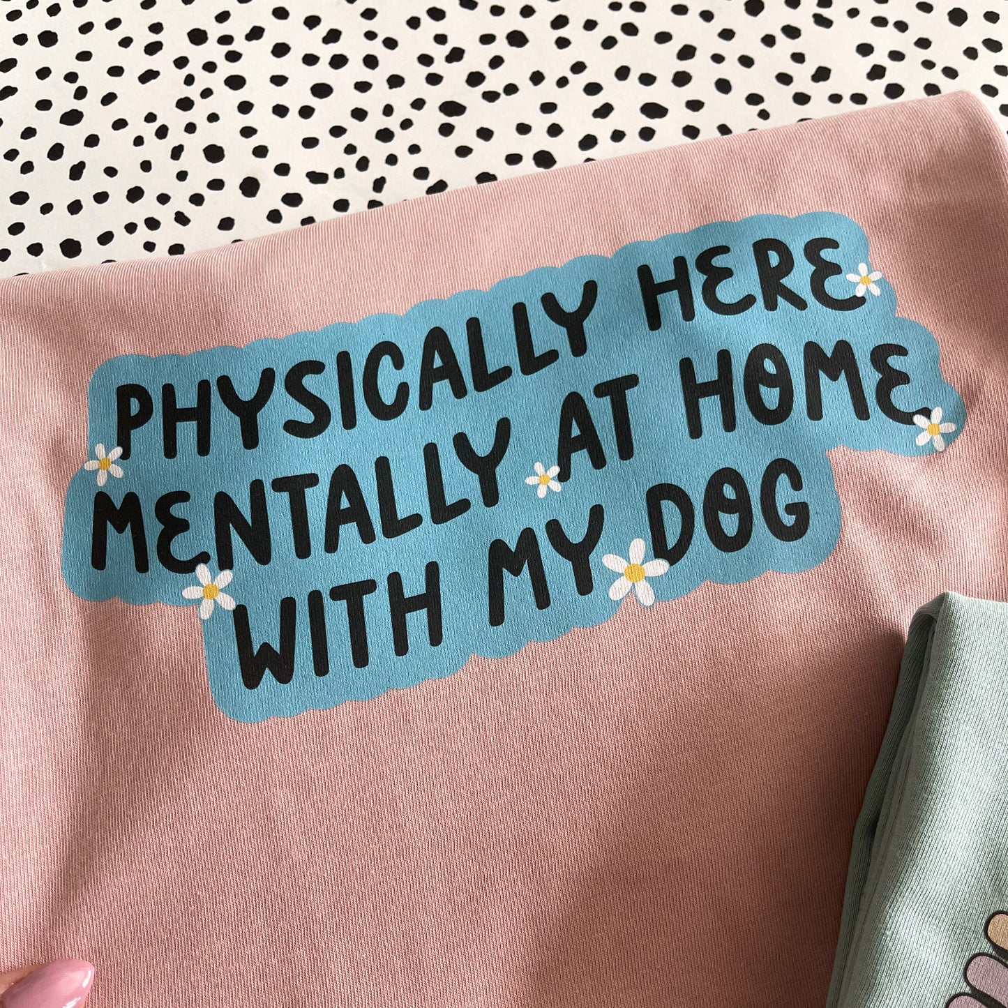 At Home With My Dog T-Shirt
