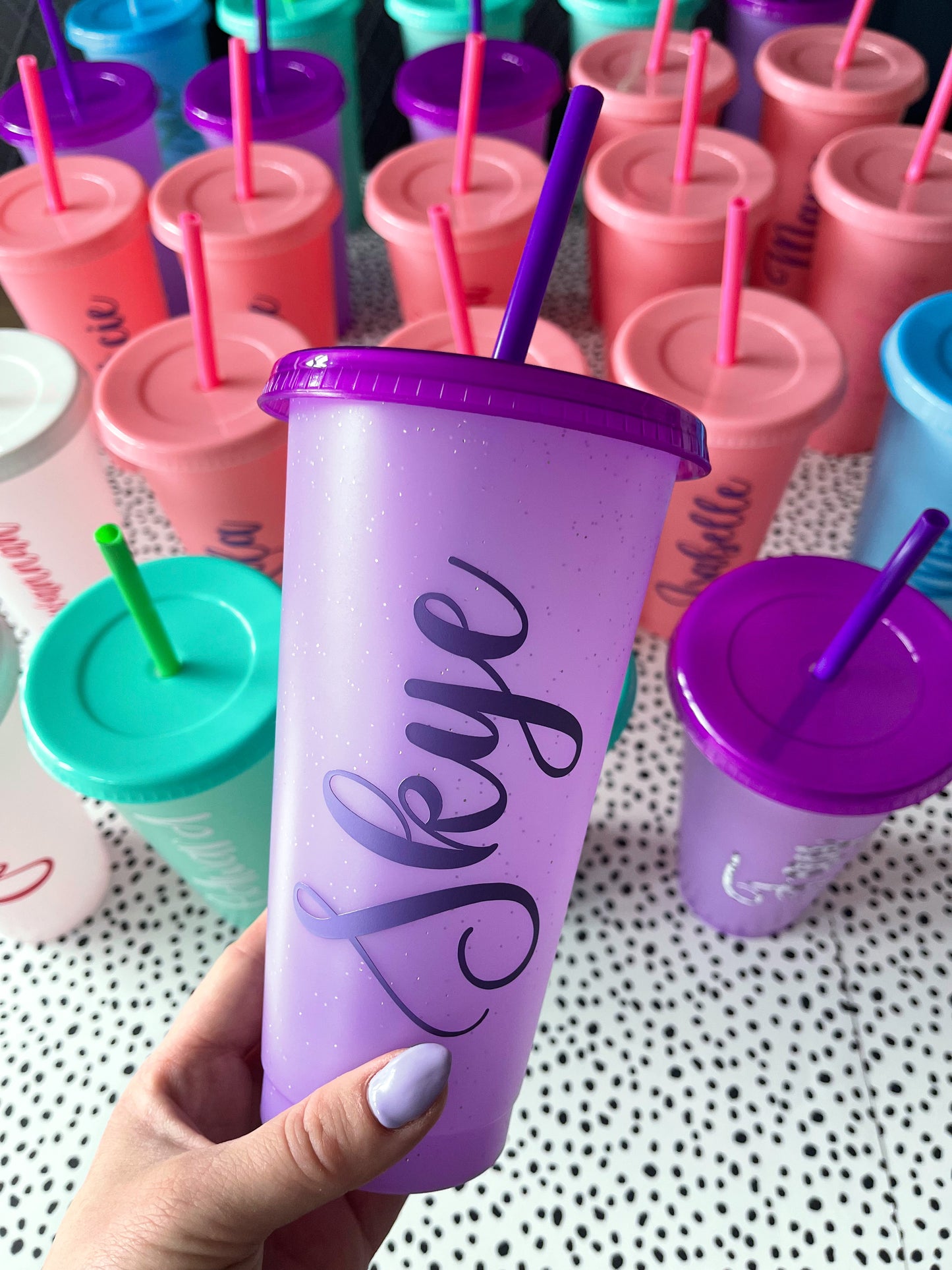 Personalised Colour-Changing Cups