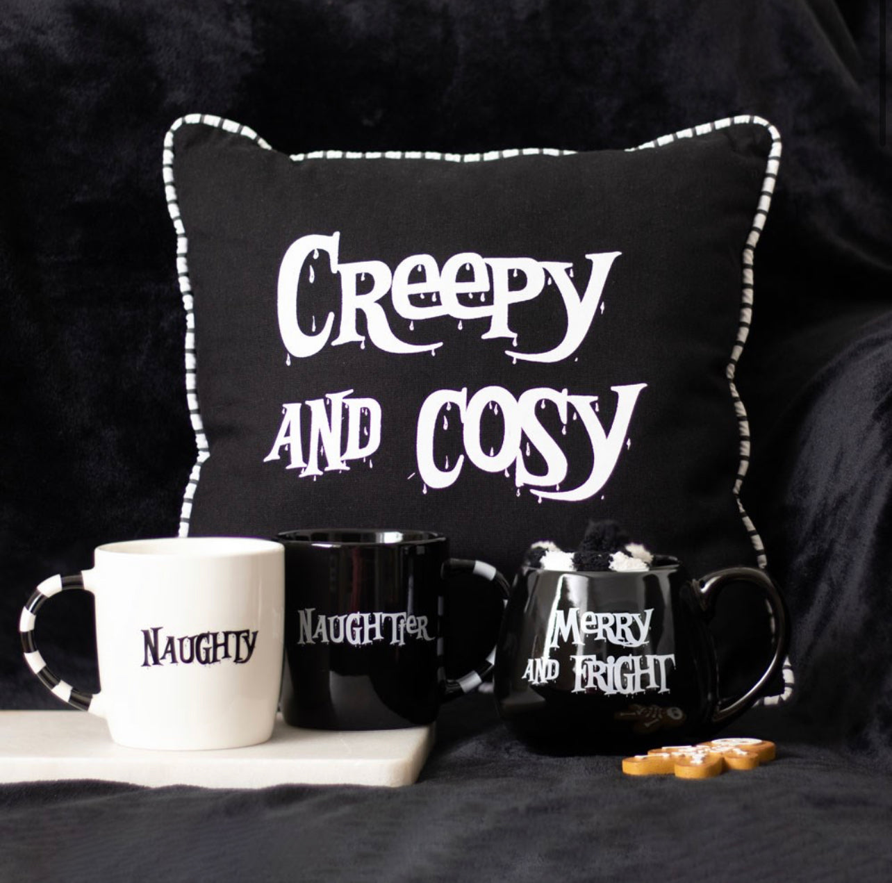 35cm Square Creepy & Cosy Cushion