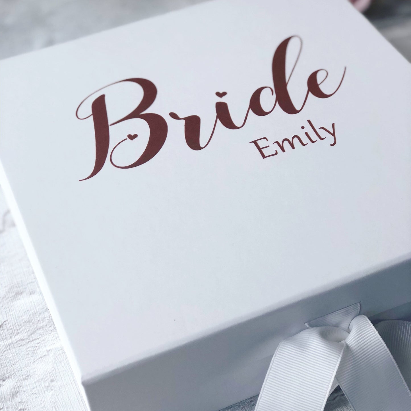 Bride Keepsake Box
