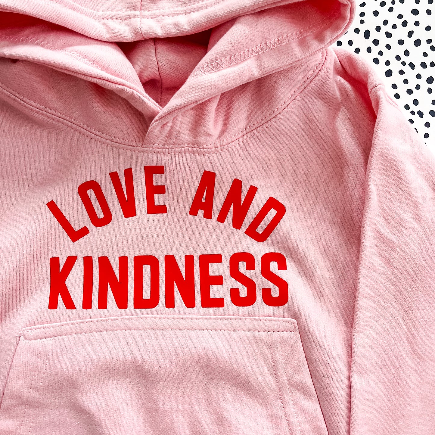 Kids Love And Kindness Hoodie