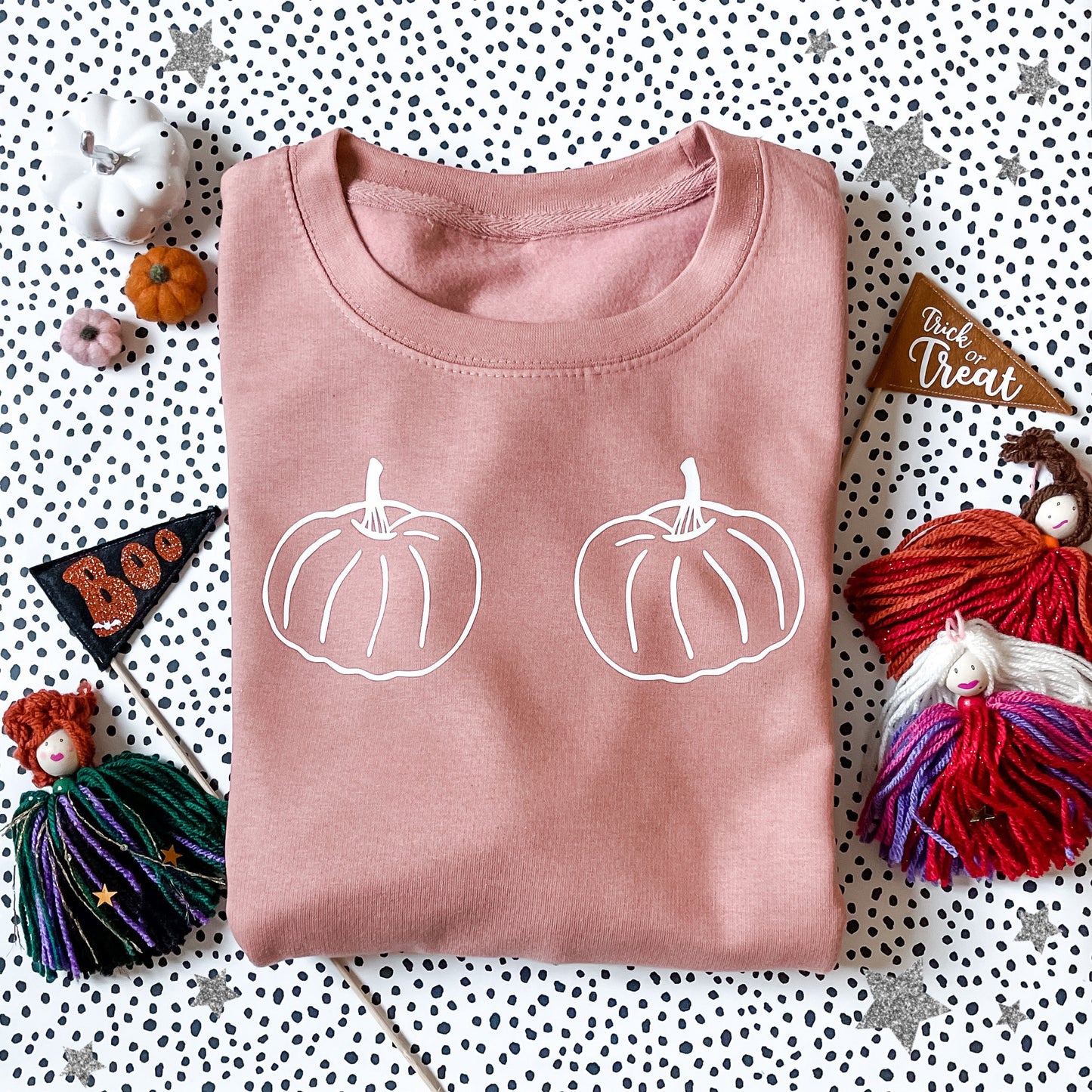 Pumpkin Boobie Sweater