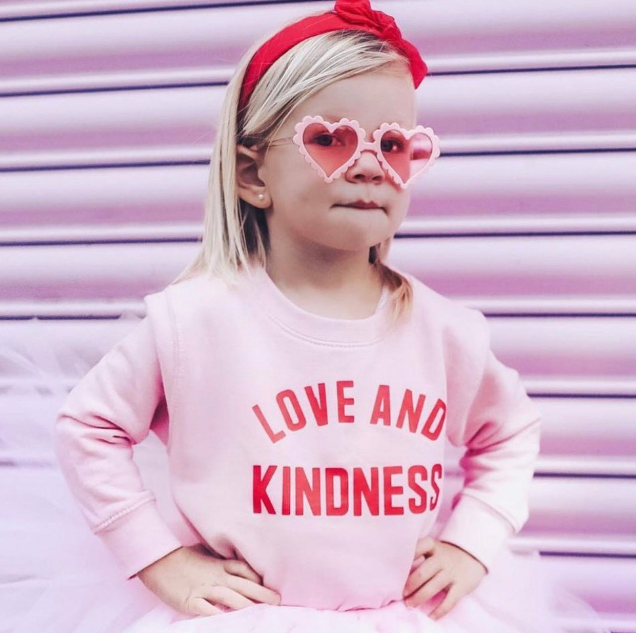 Love And Kindness Sweater Kids