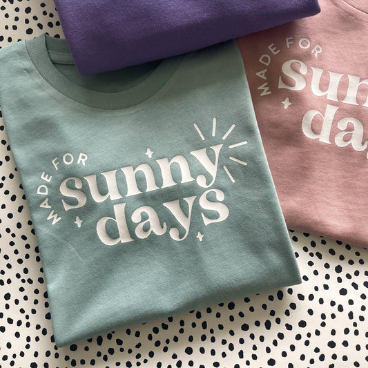 Made For Sunny Days Kid’s T-Shirt