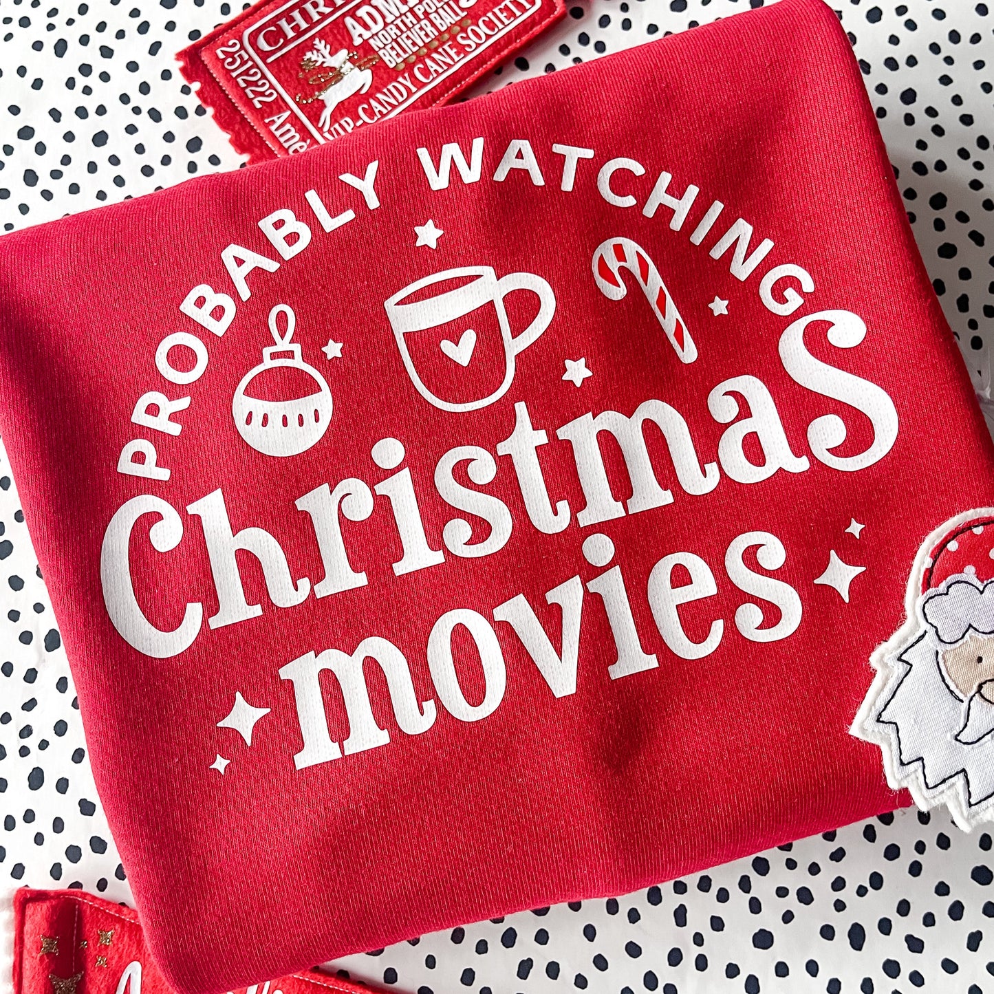Probably Watching Christmas Movies Sweater